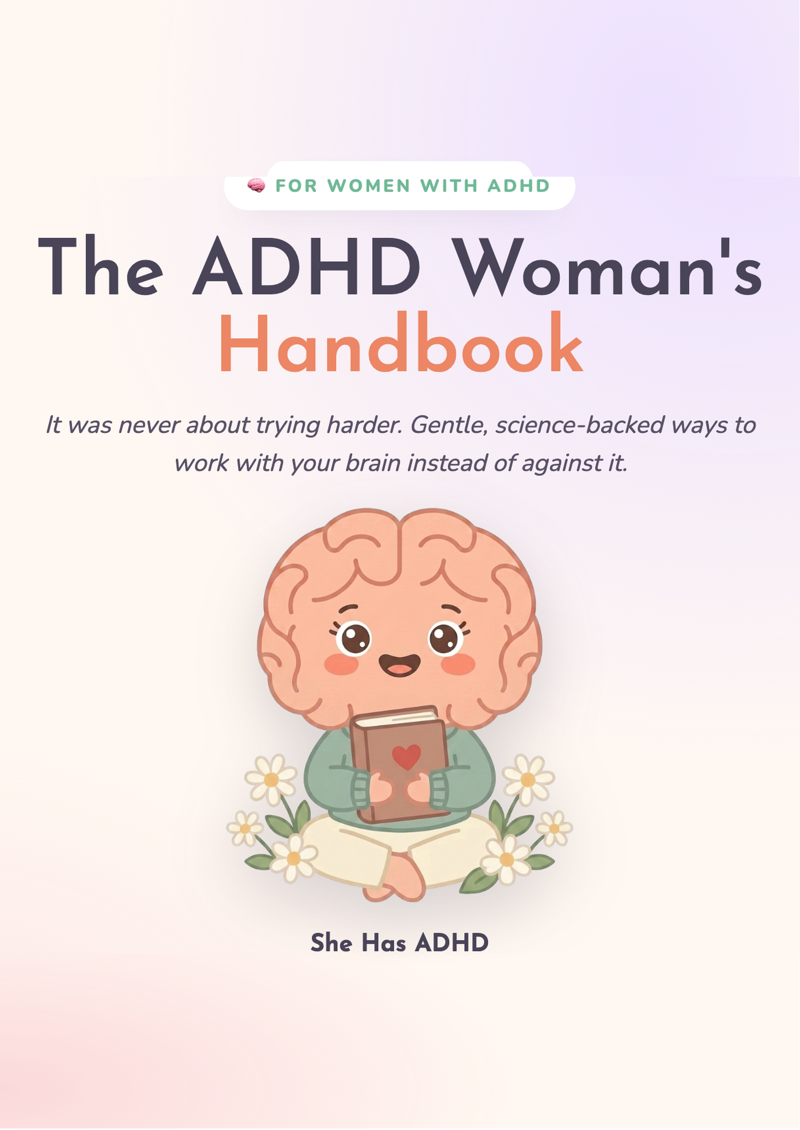The ADHD Woman's Digital Handbook cover